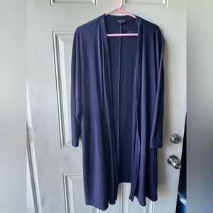 Lane Bryant Rich Blue Cardigan